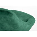 Стул барный HALMAR H102 темно-зеленый/черный